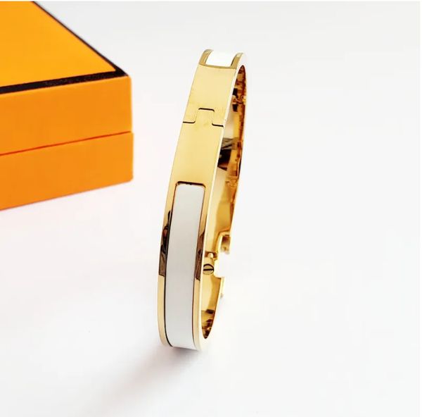 lassic h bracelet designer 8mm gold bangle luxury brand enamel bracelet for men women birthday mother' day jewelry holiday giftsyu5n{ca, Black
lassic h bracelet designer 8mm gold bangle luxury brand enamel bracelet for men women birthday mother' day jewelry holiday giftsyu5n{ca, Black