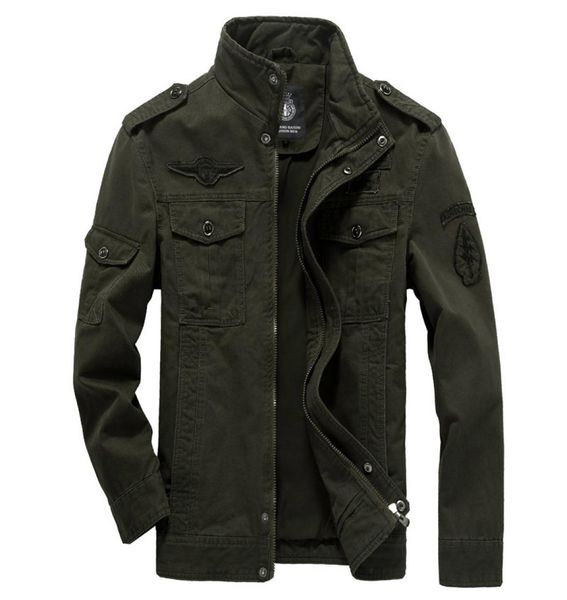 cotton military jacket men autumn spring coat soldier ma1 style army jackets male brand mens bomber jackets plus size m6xl 2009195563666, Black;brown
cotton military jacket men autumn spring coat soldier ma1 style army jackets male brand mens bomber jackets plus size m6xl 2009195563666, Black;brown