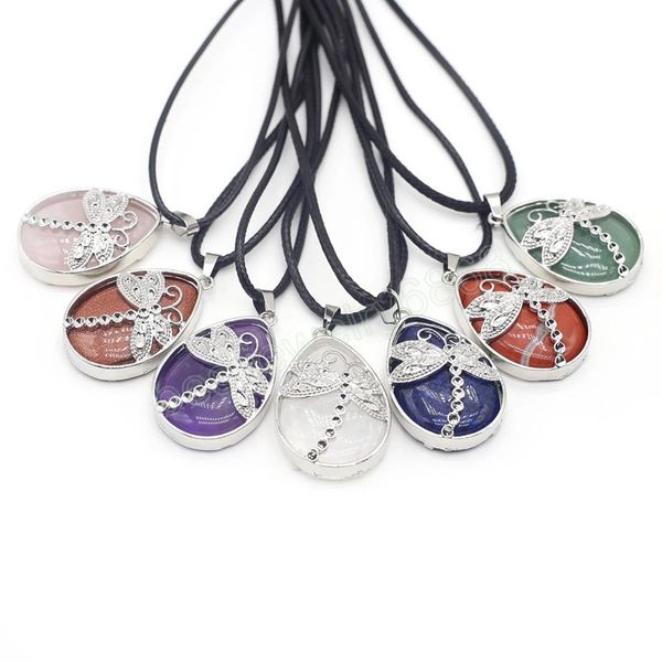 natural stone pendant necklace opal rose quartz amethyst butterfly rope chains healing crystals stone necklace for women jewelry, Silver
natural stone pendant necklace opal rose quartz amethyst butterfly rope chains healing crystals stone necklace for women jewelry, Silver