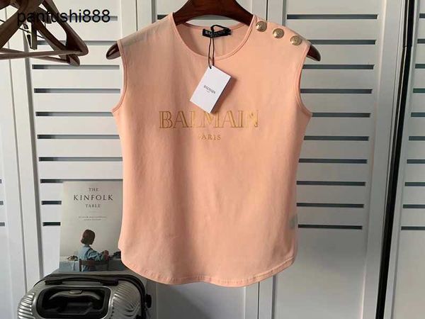 ballmais casual short sleeve t shirt 22 new liu yuyi same balman sleeveless gold button tank arc bottom t shirt women xz5e u3t8, White
ballmais casual short sleeve t shirt 22 new liu yuyi same balman sleeveless gold button tank arc bottom t shirt women xz5e u3t8, White