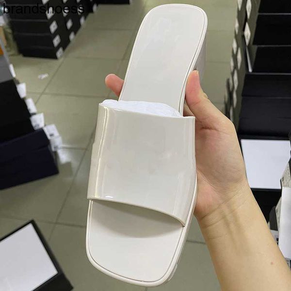 women jelly sandals rubber slide high heels designer platform slipper chunky heel scuffs retro shoes sandal solid candy colors 267, Black
women jelly sandals rubber slide high heels designer platform slipper chunky heel scuffs retro shoes sandal solid candy colors 267, Black