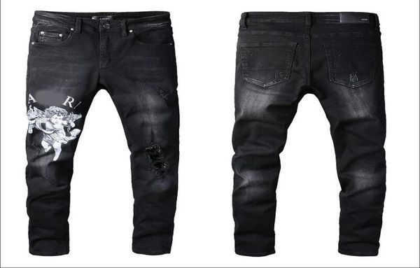 mens plated ripped blue skinny jeans fashion designer distressed slim fit motorcycle biker hole beggar hip hop denim pants 0352629737
mens plated ripped blue skinny jeans fashion designer distressed slim fit motorcycle biker hole beggar hip hop denim pants 0352629737