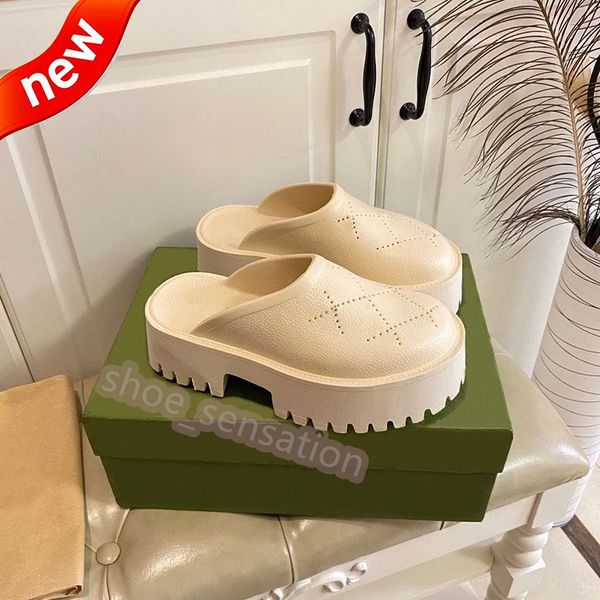 with box designer slippers womens perforated logo slip-on platform rubber mules sandals mens summer beach scuffs rubber slipper fashion luxu, Black
with box designer slippers womens perforated logo slip-on platform rubber mules sandals mens summer beach scuffs rubber slipper fashion luxu, Black