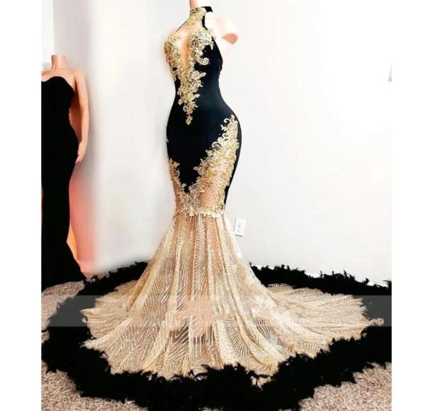 2023 black girls mermaid prom dresses satin beading sequined high neck feathers luxury skirt evening party formal gowns bc14825 gj0320
2023 black girls mermaid prom dresses satin beading sequined high neck feathers luxury skirt evening party formal gowns bc14825 gj0320