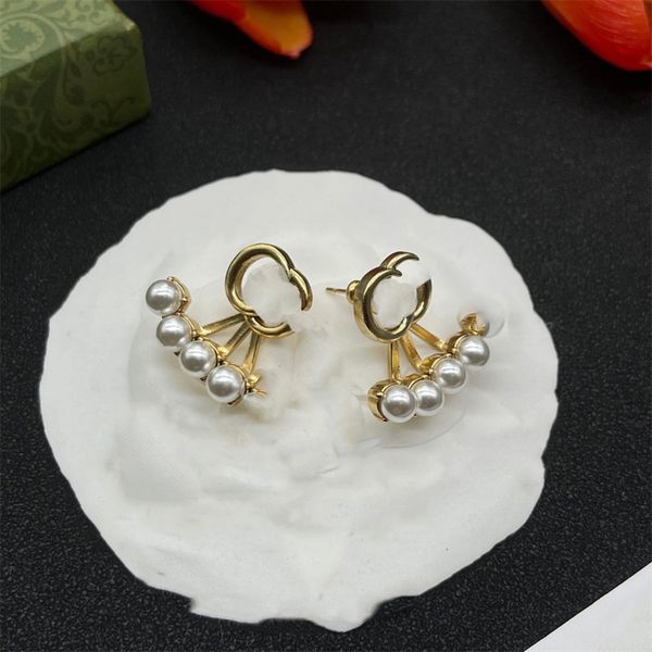 designer earring letter double g logo stud earing luxury women fashion hoop jewelry metal ggity crystal pearl earring cjeweler 223, Golden;silver
designer earring letter double g logo stud earing luxury women fashion hoop jewelry metal ggity crystal pearl earring cjeweler 223, Golden;silver