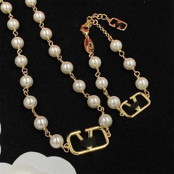 2023 designer new 2023 huaxx tianjia necklace bracelet brass non fading edition simple ladies style pearl set chain, Gray
2023 designer new 2023 huaxx tianjia necklace bracelet brass non fading edition simple ladies style pearl set chain, Gray