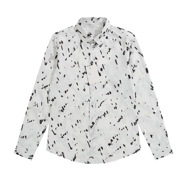 casual men's clothing shirt 2023 balencaigaity fashion brand business work long-sleeved shirt couple's spring-fitting slim shirt 0, White;black
casual men's clothing shirt 2023 balencaigaity fashion brand business work long-sleeved shirt couple's spring-fitting slim shirt 0, White;black