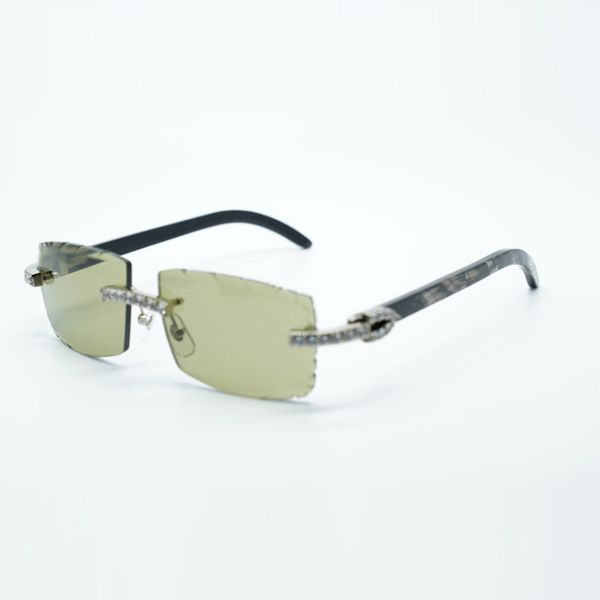 buffs cool sunglasses 3524031 with xl diamonds and black textured buffalo horn legs 57 mm cut lens, White;black
buffs cool sunglasses 3524031 with xl diamonds and black textured buffalo horn legs 57 mm cut lens, White;black