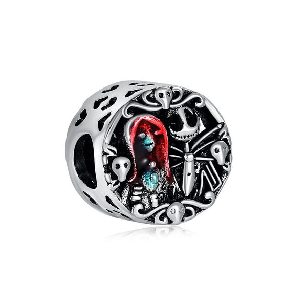 fits pandora bracelets 30pcs halloween cartoon skull animal mi ki silver charm beads for wholesale diy european sterling jewelry marking cha, Black
fits pandora bracelets 30pcs halloween cartoon skull animal mi ki silver charm beads for wholesale diy european sterling jewelry marking cha, Black