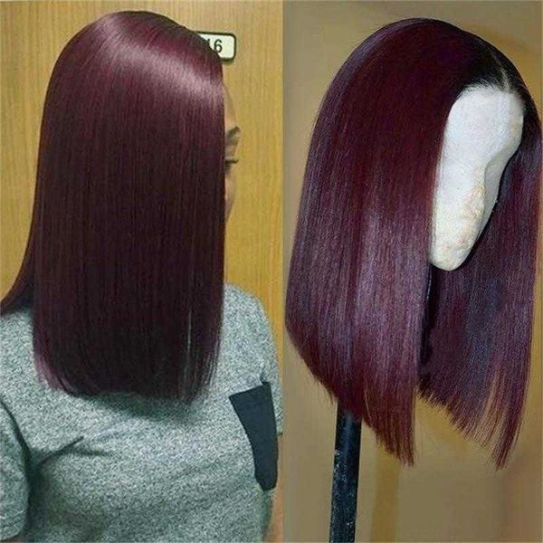 source wig female wine red medium length straight hair lengthened bob haircut, Black
source wig female wine red medium length straight hair lengthened bob haircut, Black