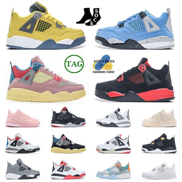 wholesale new kid shoes 4s children preschool toddler movement athletic outdoor baby designer sneaker white cement black cat bred sail red t
wholesale new kid shoes 4s children preschool toddler movement athletic outdoor baby designer sneaker white cement black cat bred sail red t