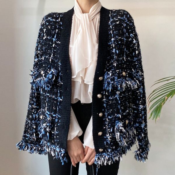 women's knits tee french plaid knitting sweater tassel v neck cardigan long sleeves casual korean fashion baggy ladies outerwear autum, White
women's knits tee french plaid knitting sweater tassel v neck cardigan long sleeves casual korean fashion baggy ladies outerwear autum, White