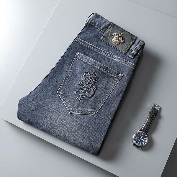 end high jeans men's spring and autumn 2022 small straight tube loose casual long pants men, Blue
end high jeans men's spring and autumn 2022 small straight tube loose casual long pants men, Blue