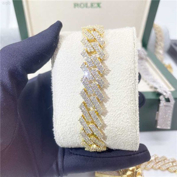 men's hip hop iced out cuban link chain vvs moissanite diamond prong gold plated cuban link chain bracelet, Golden;silver
men's hip hop iced out cuban link chain vvs moissanite diamond prong gold plated cuban link chain bracelet, Golden;silver