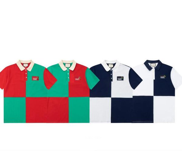 spring summer man designer men's polos t shirt tees high-end stylist letter cotton v neck men tees woman tshirts luxury casual couple, White;black
spring summer man designer men's polos t shirt tees high-end stylist letter cotton v neck men tees woman tshirts luxury casual couple, White;black