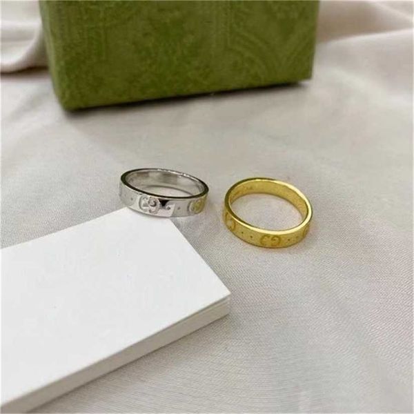2023 designer new fashion jewelry 925 double letter interlocking hollow out couple fashion trend men's and women's pair ring, Silver
2023 designer new fashion jewelry 925 double letter interlocking hollow out couple fashion trend men's and women's pair ring, Silver