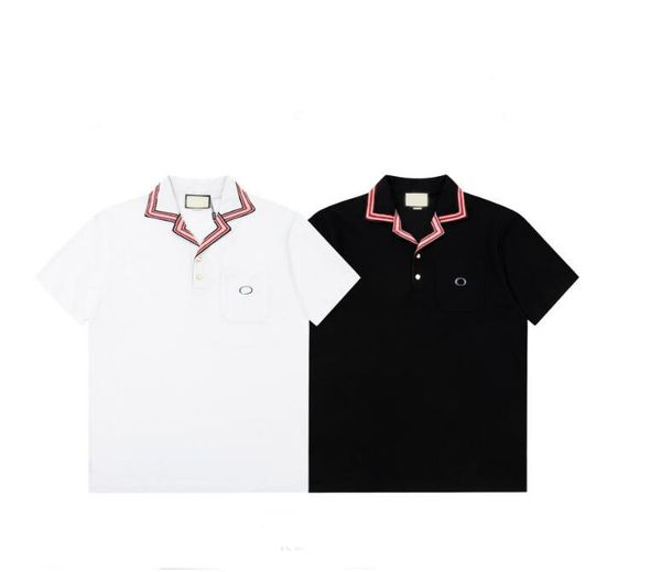 spring summer man designer men's polos t shirt tees high-end stylist letter cotton v neck men tees woman tshirts luxury casual couple, White;black
spring summer man designer men's polos t shirt tees high-end stylist letter cotton v neck men tees woman tshirts luxury casual couple, White;black