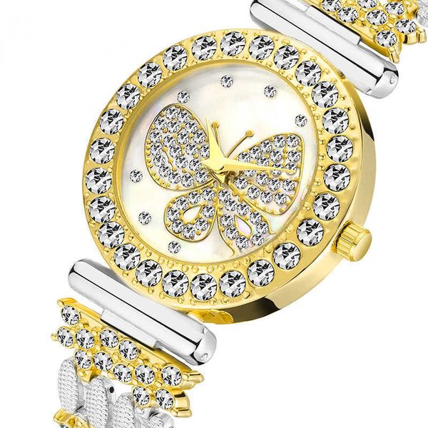 wrist watch mary mfox high-end fashion temperament diamond inlaid butterfly women's quartz, Slivery;black
wrist watch mary mfox high-end fashion temperament diamond inlaid butterfly women's quartz, Slivery;black