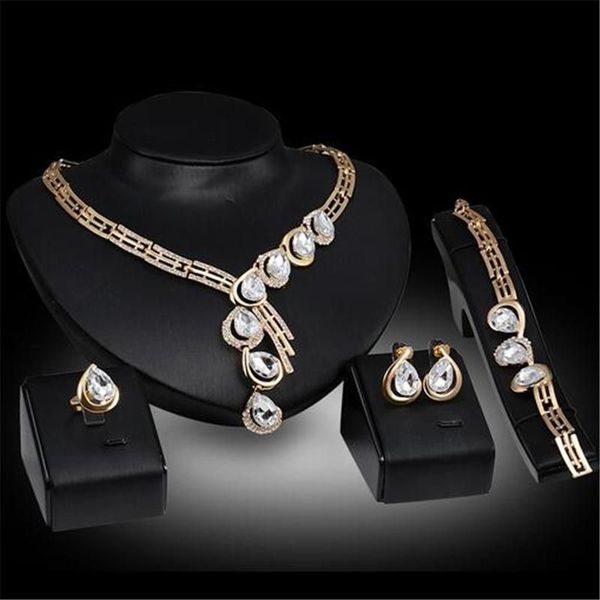 earrings & necklace set exquisite dubai jewelry set luxury gold color big nigerian wedding african beads costume design, Silver
earrings & necklace set exquisite dubai jewelry set luxury gold color big nigerian wedding african beads costume design, Silver