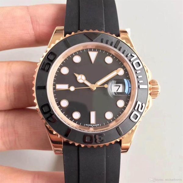 men's watch 18ct rose gold shell 116655 series 40mm ceramic bezel sapphire glass automatic mechanical movement rubber strap260w, Slivery;brown
men's watch 18ct rose gold shell 116655 series 40mm ceramic bezel sapphire glass automatic mechanical movement rubber strap260w, Slivery;brown