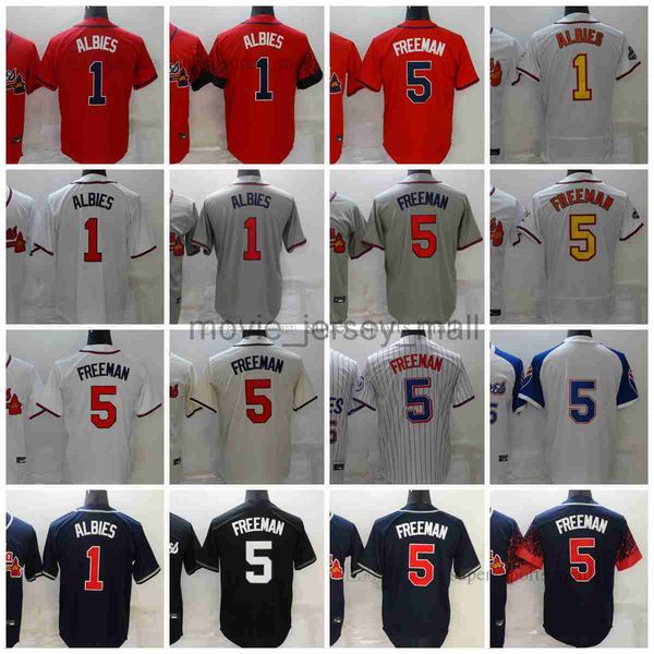 new baseball jerseys 1 ozzie albies 5 freddie an black 7 dansby swanson jersey size s--xxxl, Blue;black
new baseball jerseys 1 ozzie albies 5 freddie an black 7 dansby swanson jersey size s--xxxl, Blue;black