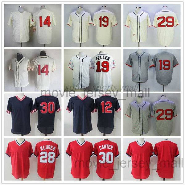 vintage college baseball wears jersey 12 francisco lindor 14 larry doby 19 bob feller 28 corey kluber 29 satchel paige 30 joe carter blank 1, Blue;black
vintage college baseball wears jersey 12 francisco lindor 14 larry doby 19 bob feller 28 corey kluber 29 satchel paige 30 joe carter blank 1, Blue;black