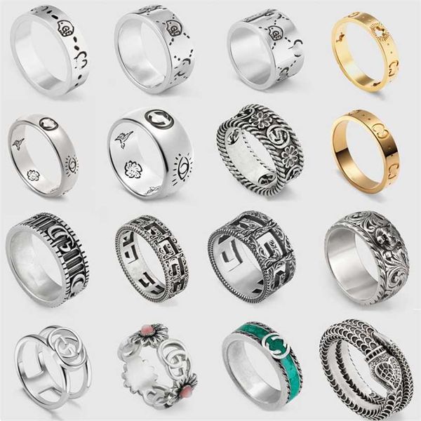 2023 designer new gujia s925 sterling silver ring old hip hop style men's and women's daisy skull batch
2023 designer new gujia s925 sterling silver ring old hip hop style men's and women's daisy skull batch
