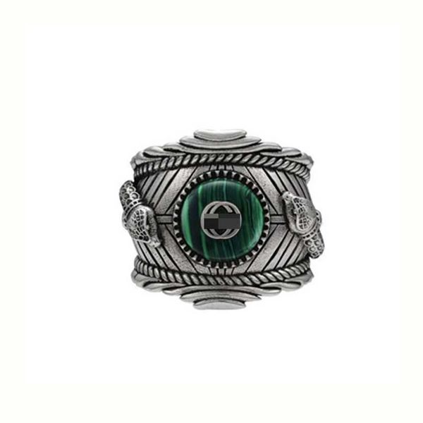 2023 designer new gujia 925 sterling silver double snake tiger head malachite aggressive men and women fashion trend ring gift
2023 designer new gujia 925 sterling silver double snake tiger head malachite aggressive men and women fashion trend ring gift