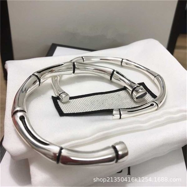 2023 designer new fashion jewelry gujia open bamboo bracelet fashion 925 double men women lovers simple and versatile bracelet, Black
2023 designer new fashion jewelry gujia open bamboo bracelet fashion 925 double men women lovers simple and versatile bracelet, Black