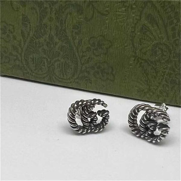 2023 designer new fashion jewelry gujia double interlocking twisted thread earrings are old fashion, simple universal for men and women, Golden
2023 designer new fashion jewelry gujia double interlocking twisted thread earrings are old fashion, simple universal for men and women, Golden