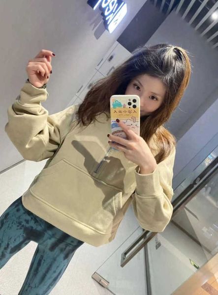 autumn and winter yoga hoodie scuba lulus womens plus velvet thickening jackets hoodys sports half zipper terry designer sweater motion, Black
autumn and winter yoga hoodie scuba lulus womens plus velvet thickening jackets hoodys sports half zipper terry designer sweater motion, Black
