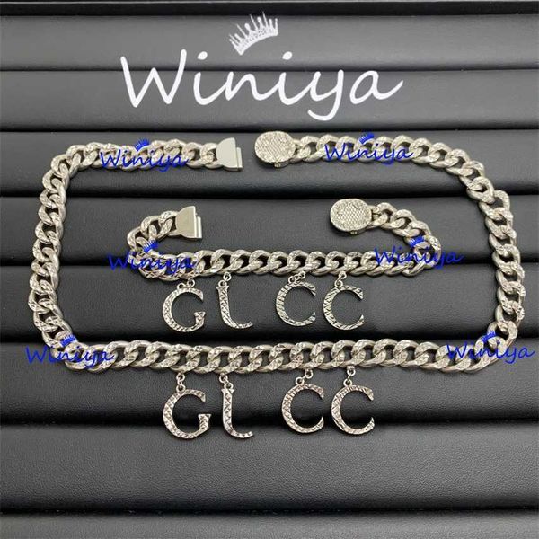 2023 designer new g family necklace / gujia new letter tassel simple sweater chain bracelet temperament personality cool style jewelry, Silver
2023 designer new g family necklace / gujia new letter tassel simple sweater chain bracelet temperament personality cool style jewelry, Silver