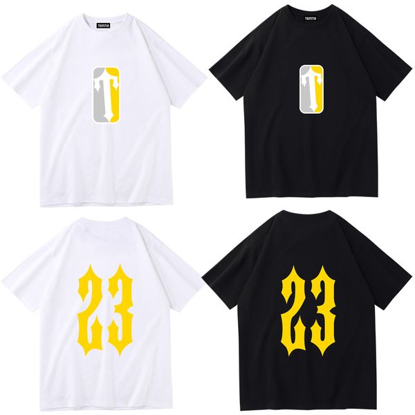 men's t shirt cotton clothes short set summer trapstar print bottom shirt couple versatile sportswear, White;black
men's t shirt cotton clothes short set summer trapstar print bottom shirt couple versatile sportswear, White;black