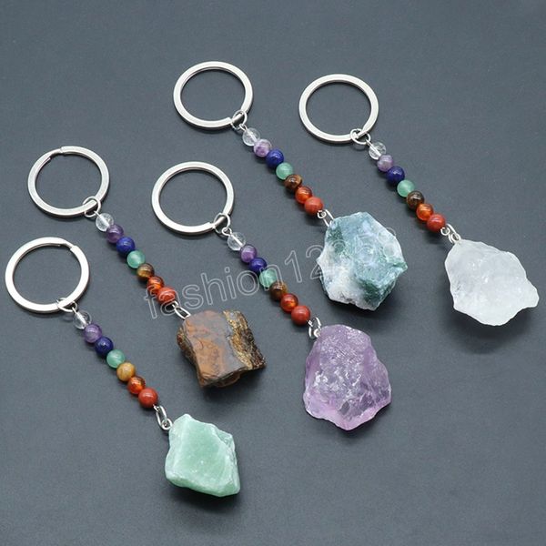 natural raw crystals stone keychain stainless steel reiki crystal keychain handbag decor motorcycle keychain pendant accessories, Silver
natural raw crystals stone keychain stainless steel reiki crystal keychain handbag decor motorcycle keychain pendant accessories, Silver