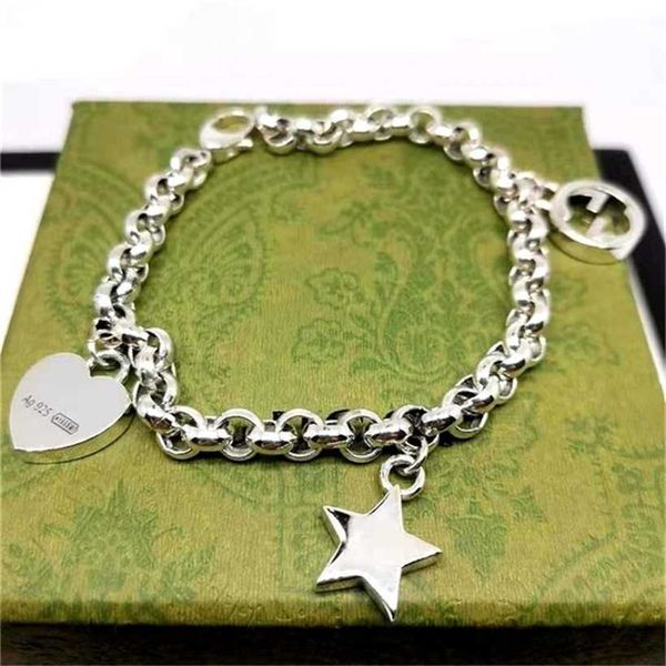2023 designer new fashion jewelry fashion ancient double letter love star three small hanging pieces thin thick version men's and women, Black
2023 designer new fashion jewelry fashion ancient double letter love star three small hanging pieces thin thick version men's and women, Black