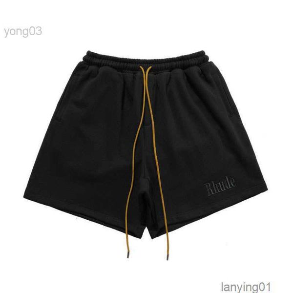 fashion brand rhude men's shorts street limited summer hip hop leisure sports training beach pants, White;black
fashion brand rhude men's shorts street limited summer hip hop leisure sports training beach pants, White;black