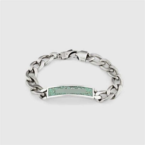 2023 designer new jewelry sterling silver dropping enamel for men and women home frosted fashion bracelet, Black
2023 designer new jewelry sterling silver dropping enamel for men and women home frosted fashion bracelet, Black