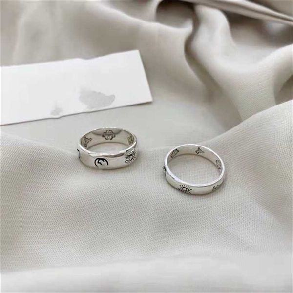 2023 designer new fashion jewelry gujia s925 flower love fearless simple, small fresh thai silver double ring for men and women
2023 designer new fashion jewelry gujia s925 flower love fearless simple, small fresh thai silver double ring for men and women