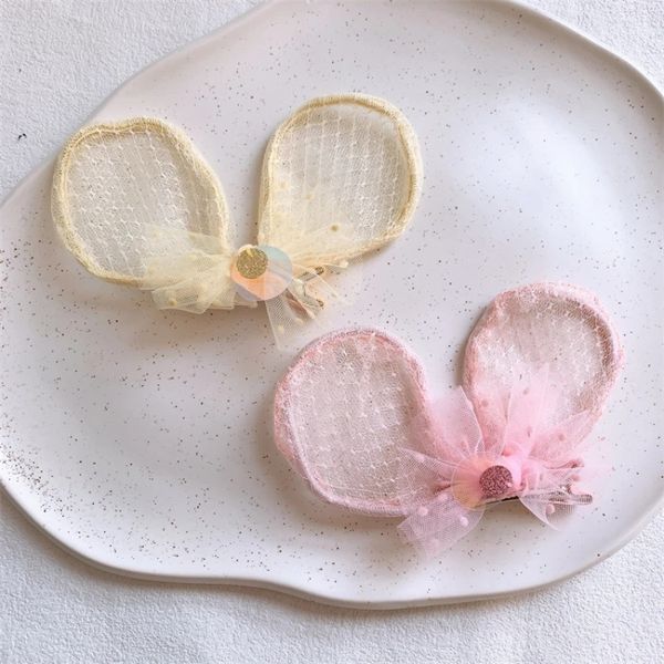 summer new fashion korean children's hair clip hair accessories sweet girl cute three-dimensional gauze rabbit ears hairpins, Slivery;white
summer new fashion korean children's hair clip hair accessories sweet girl cute three-dimensional gauze rabbit ears hairpins, Slivery;white