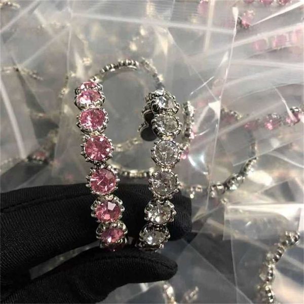 2023 designer new fashion jewelry pink open version full female bracelet light luxury jewelry, Black
2023 designer new fashion jewelry pink open version full female bracelet light luxury jewelry, Black