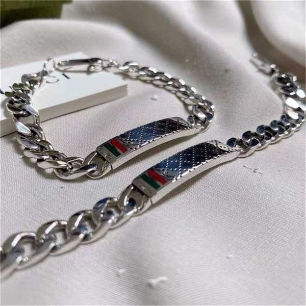 2023 designer new fashion jewelry 925 silver thick old ghost foreign style letter men's and women's bracelets, Black
2023 designer new fashion jewelry 925 silver thick old ghost foreign style letter men's and women's bracelets, Black