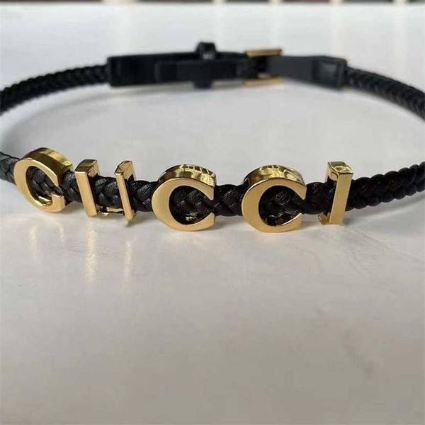 2023 designer new collarbone 2022 new chain collar letter band simple choker black high-grade neck necklace
2023 designer new collarbone 2022 new chain collar letter band simple choker black high-grade neck necklace