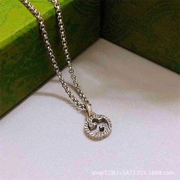 2023 designer new gujia mahua necklace 925 silver letter interlocking fashion old male and female couple sweater chain chi
2023 designer new gujia mahua necklace 925 silver letter interlocking fashion old male and female couple sweater chain chi
