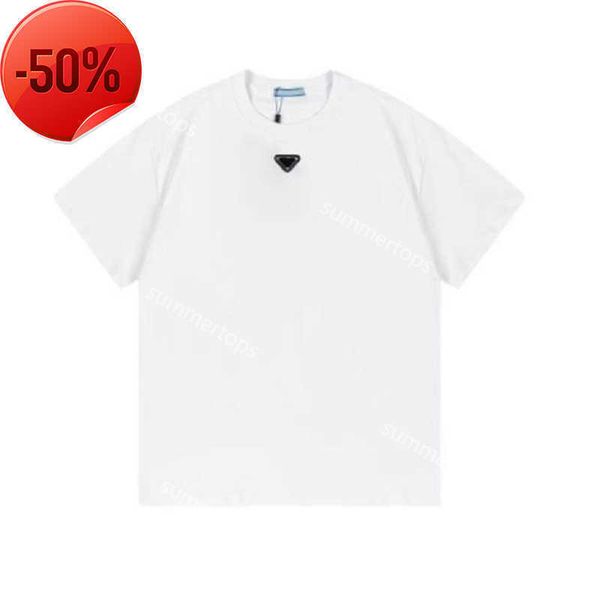 prad designer mens shirts cotton short sleeve crewneck classic solid color tshirt luxury casual oversize tees t702450, White;black
prad designer mens shirts cotton short sleeve crewneck classic solid color tshirt luxury casual oversize tees t702450, White;black