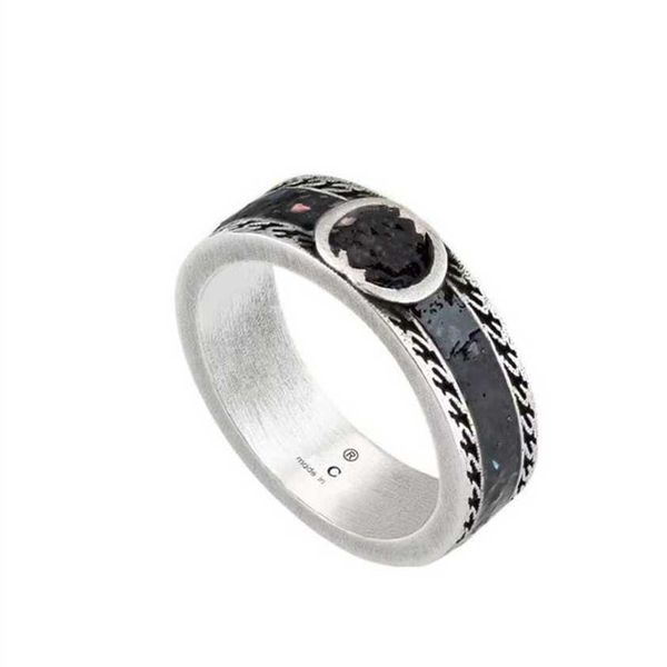 2023 designer new jewelry sterling silver worn black enamel interlocking double ring for male and female lovers
2023 designer new jewelry sterling silver worn black enamel interlocking double ring for male and female lovers