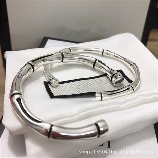 2023 designer new fashion jewelry gujia open bamboo bracelet fashion 925 double men women lovers simple and versatile bracelet, Black
2023 designer new fashion jewelry gujia open bamboo bracelet fashion 925 double men women lovers simple and versatile bracelet, Black
