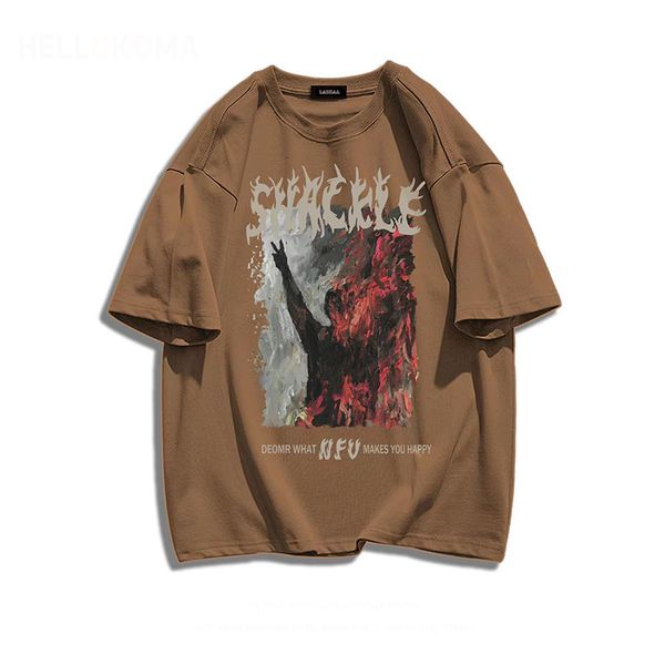 mens tshirts 100% cotton men fireman flame print clothing oversized women vintage t shirt streetwear tee 230317, White;black
mens tshirts 100% cotton men fireman flame print clothing oversized women vintage t shirt streetwear tee 230317, White;black