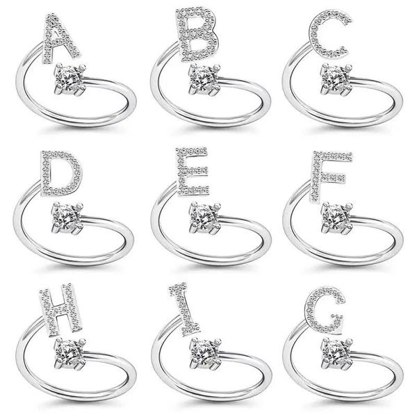 26 letter rings adjustable size initial rings for friends birthday gift silver/gold, Golden;silver
26 letter rings adjustable size initial rings for friends birthday gift silver/gold, Golden;silver