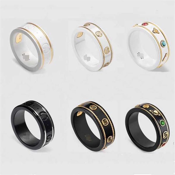 2023 designer new gujia guqi double g s925 silver ceramic planet bee couple ring gift high version
2023 designer new gujia guqi double g s925 silver ceramic planet bee couple ring gift high version
