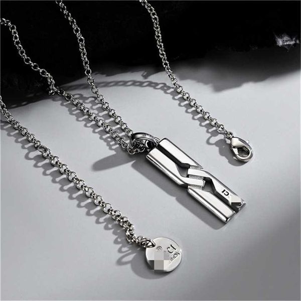 2023 designer new fashion jewelry gujia s925 silver double rectangular necklace, personalized fashion pendant, men's and women's p
2023 designer new fashion jewelry gujia s925 silver double rectangular necklace, personalized fashion pendant, men's and women's p